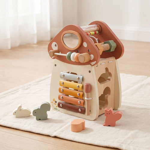 True Haven | Sprout Baby Activity Cube – Durable Playtime Favorite, Non-Toxic Materials