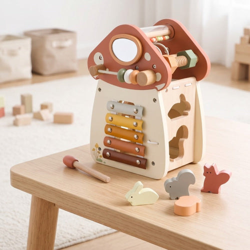 True Haven | Sprout Baby Activity Cube – Durable Playtime Favorite, Non-Toxic Materials