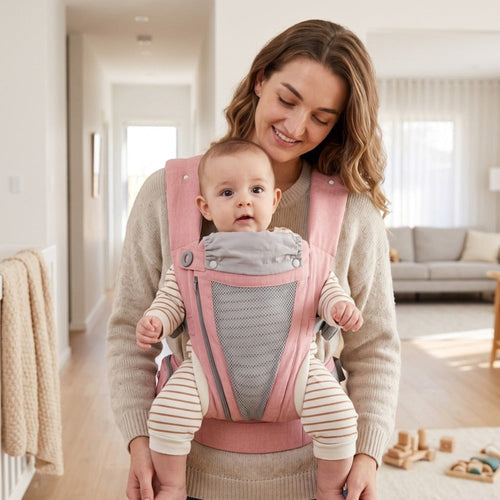 True Haven | Voyage Baby Carrier – All-Day Babywearing Essential, Breathable Fabric