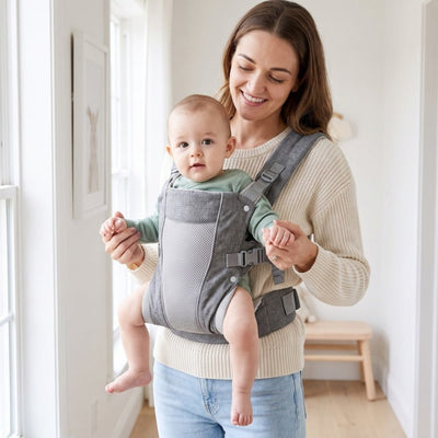 True Haven | Voyage Baby Carrier – All-Day Babywearing Essential, Breathable Fabric