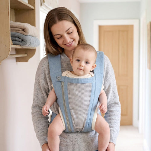 True Haven | Voyage Baby Carrier – All-Day Babywearing Essential, Breathable Fabric