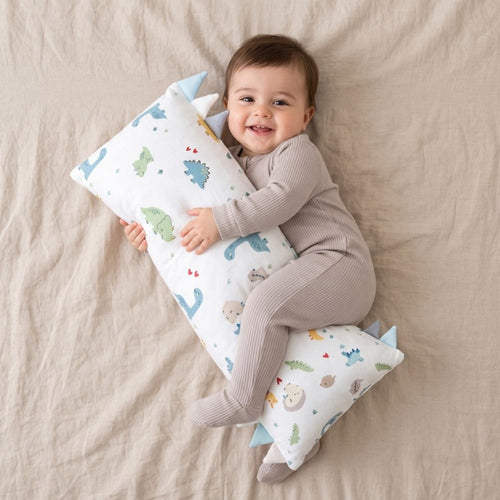 True Haven | Willow Baby Pillow – Snuggly Nursery Must-Have, Gentle on Sensitive Skin