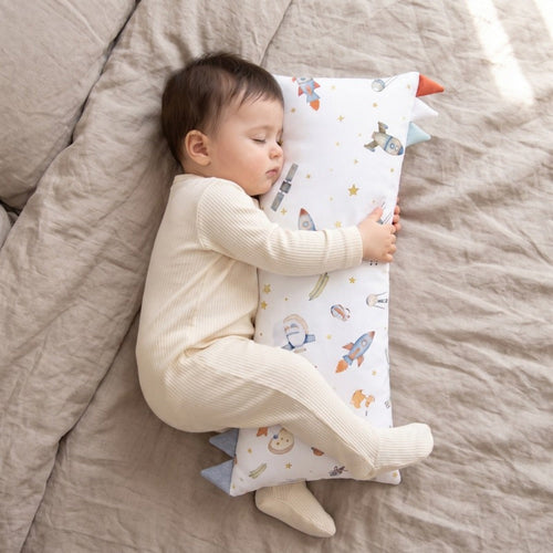 True Haven | Willow Baby Pillow – Snuggly Nursery Must-Have, Gentle on Sensitive Skin