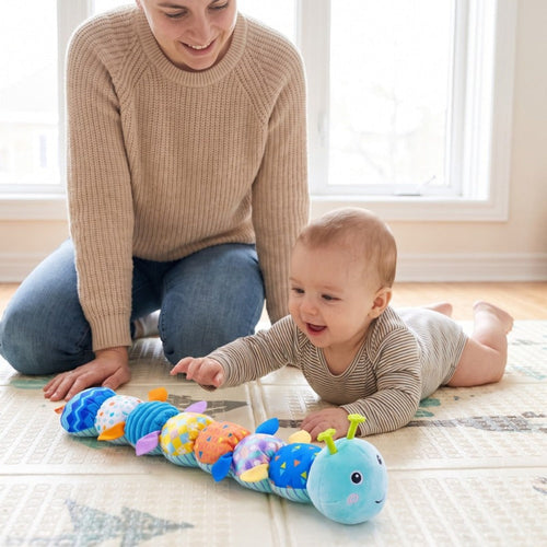 True Haven | Meadow Musical Plush Toy – Screen-Free Developmental Toy, Safe for Little Hands