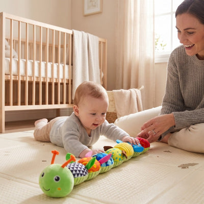 True Haven | Meadow Musical Plush Toy – Screen-Free Developmental Toy, Safe for Little Hands