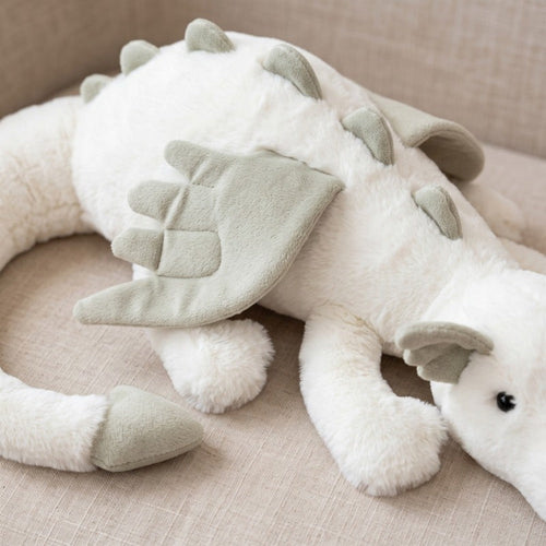True Haven | Ember Dinosaur Plush Toy – Screen-Free Developmental Toy, Safe for Little Hands