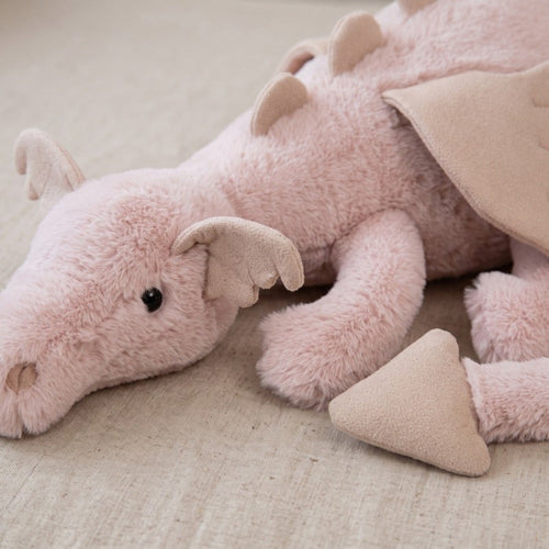True Haven | Ember Dinosaur Plush Toy – Screen-Free Developmental Toy, Safe for Little Hands