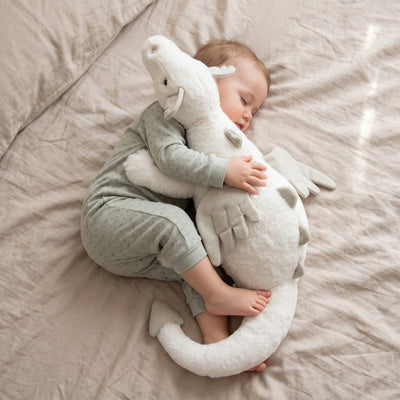True Haven | Ember Dinosaur Plush Toy – Screen-Free Developmental Toy, Safe for Little Hands