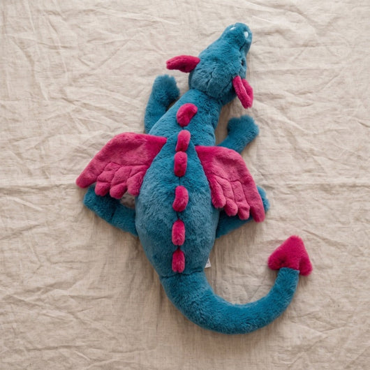 True Haven | Ember Dinosaur Plush Toy – Screen-Free Developmental Toy, Safe for Little Hands