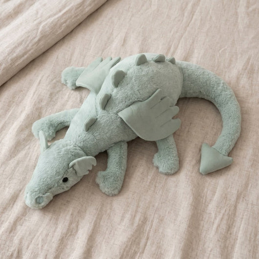 True Haven | Ember Dinosaur Plush Toy – Screen-Free Developmental Toy, Safe for Little Hands
