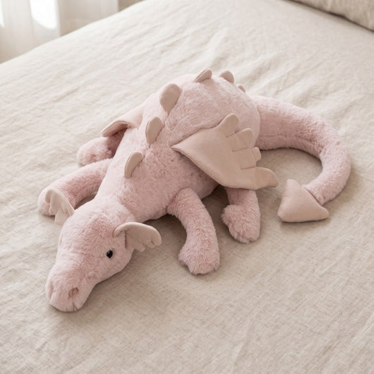 True Haven | Ember Dinosaur Plush Toy – Screen-Free Developmental Toy, Safe for Little Hands