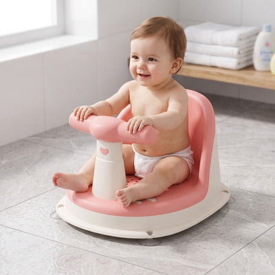 True Haven | Splash Baby Shower Seat – Gentle Bathtime Companion, Easy to Clean