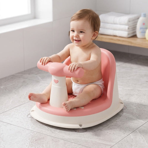 True Haven | Splash Baby Shower Seat – Gentle Bathtime Companion, Easy to Clean