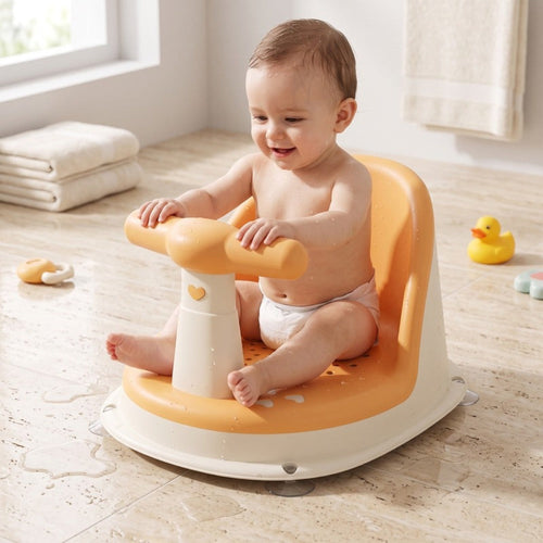 True Haven | Splash Baby Shower Seat – Gentle Bathtime Companion, Easy to Clean