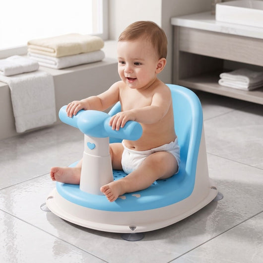 True Haven | Splash Baby Shower Seat – Gentle Bathtime Companion, Easy to Clean