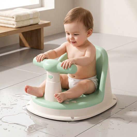 True Haven | Splash Baby Shower Seat – Gentle Bathtime Companion, Easy to Clean