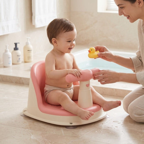 True Haven | Splash Baby Shower Seat – Gentle Bathtime Companion, Easy to Clean