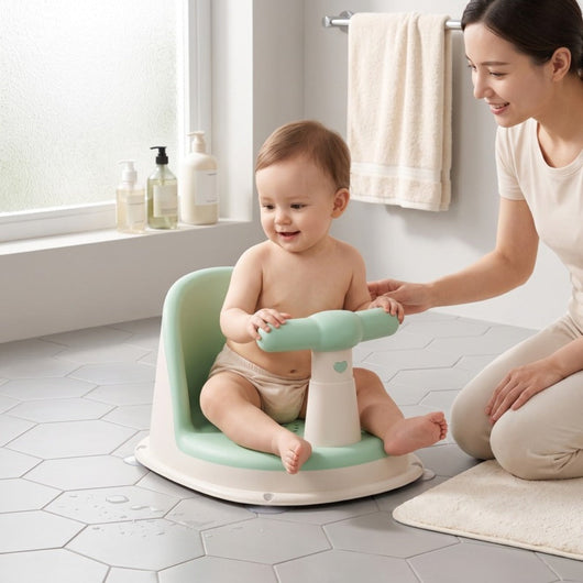True Haven | Splash Baby Shower Seat – Gentle Bathtime Companion, Easy to Clean