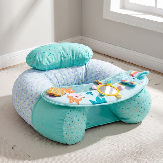 True Haven | Blossom Baby Sofa – Supportive Nursery Essential, Sturdy & Comfortable