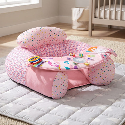True Haven | Blossom Baby Sofa – Supportive Nursery Essential, Sturdy & Comfortable