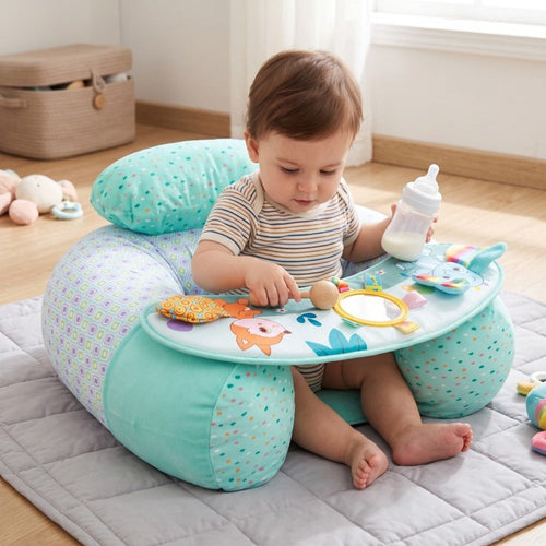 True Haven | Blossom Baby Sofa – Supportive Nursery Essential, Sturdy & Comfortable