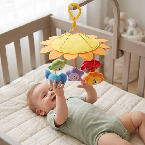 True Haven | Whirl Baby Pram Rattle – Durable Playtime Favorite, Non-Toxic Materials
