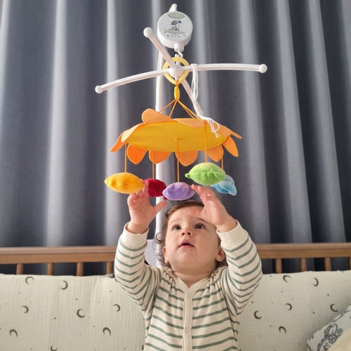 True Haven | Whirl Baby Pram Rattle – Durable Playtime Favorite, Non-Toxic Materials