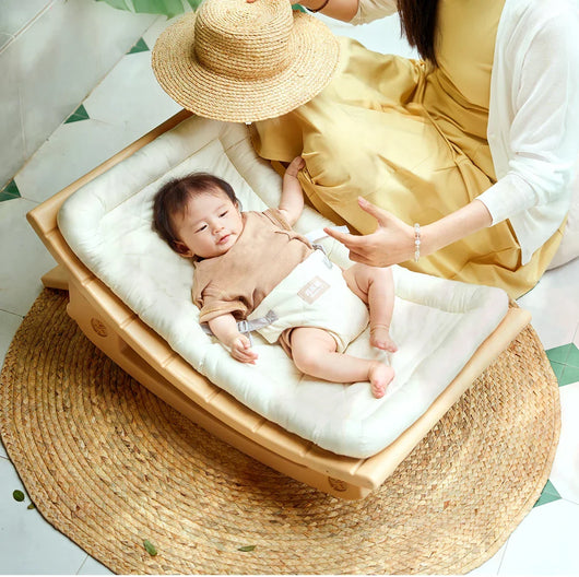 True Haven | Electric Baby Rocking Chair – Supportive Lumbar Design, Non-Toxic Materials