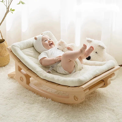 True Haven | Electric Baby Rocking Chair – Supportive Lumbar Design, Non-Toxic Materials