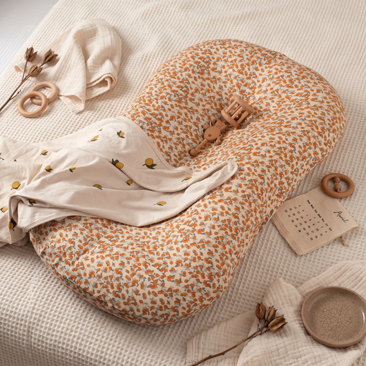 True Haven | Ultra-Soft Infant Lounger Bed – Cozy Support for Naptime & Bedtime, Machine Washable