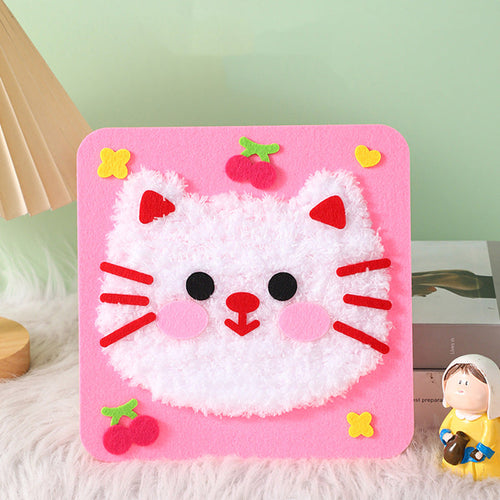 True Haven | DIY Knitting & Embroidery Craft Set for Kids – Safe Non-Toxic Materials, Builds Creativity