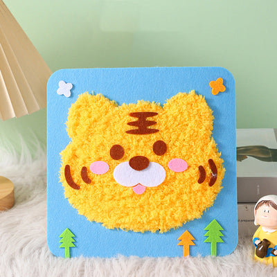 True Haven | DIY Knitting & Embroidery Craft Set for Kids – Safe Non-Toxic Materials, Builds Creativity