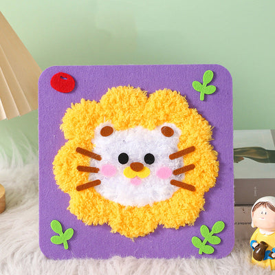 True Haven | DIY Knitting & Embroidery Craft Set for Kids – Safe Non-Toxic Materials, Builds Creativity