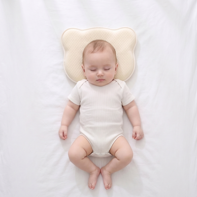 True Haven | Memory Foam Baby Pillow – Cozy Support for Naptime & Bedtime, Machine Washable