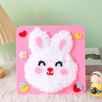 True Haven | DIY Knitting & Embroidery Craft Set for Kids – Safe Non-Toxic Materials, Builds Creativity