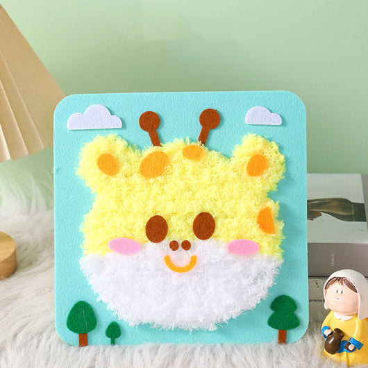 True Haven | DIY Knitting & Embroidery Craft Set for Kids – Safe Non-Toxic Materials, Builds Creativity