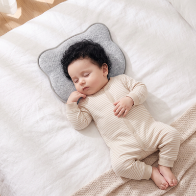 True Haven | Memory Foam Baby Pillow – Cozy Support for Naptime & Bedtime, Machine Washable