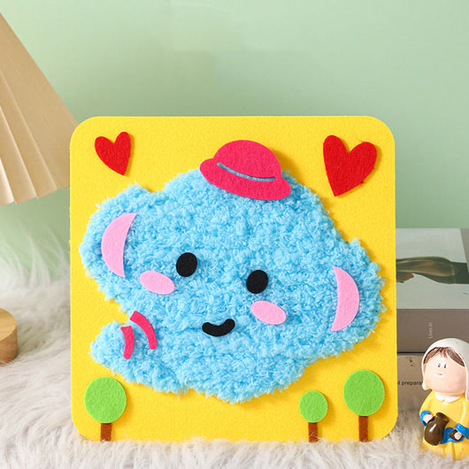 True Haven | DIY Knitting & Embroidery Craft Set for Kids – Safe Non-Toxic Materials, Builds Creativity