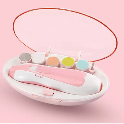 True Haven | Electric Baby Nail Trimmer Set – Safe & Gentle Grooming, Quiet Operation