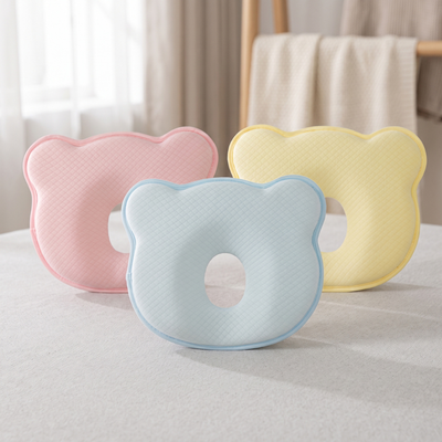 True Haven | Memory Foam Baby Pillow – Cozy Support for Naptime & Bedtime, Machine Washable