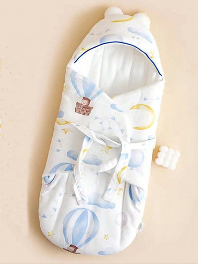 True Haven | Baby Swaddle Sleeping Bag – Breathable Fabric, Snug Fit for Restful Sleep