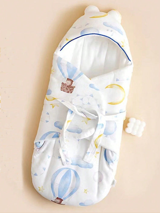 True Haven | Baby Swaddle Sleeping Bag – Breathable Fabric, Snug Fit for Restful Sleep