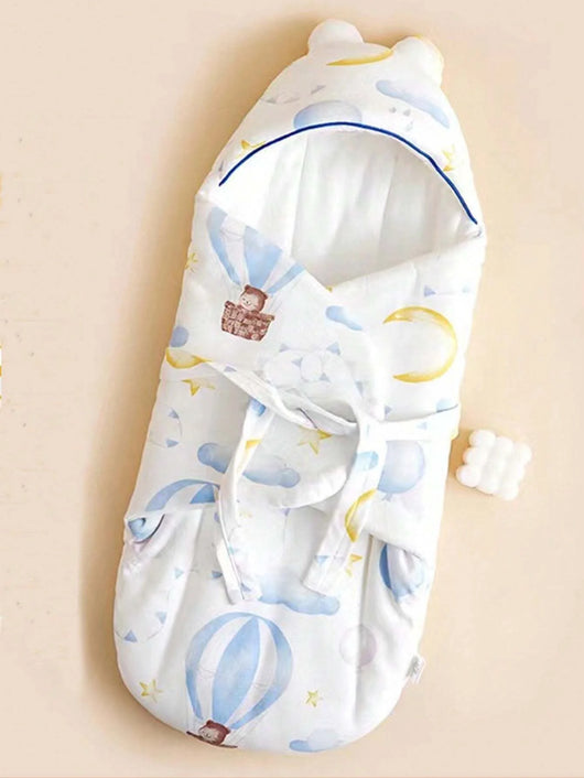 True Haven | Baby Swaddle Sleeping Bag – Breathable Fabric, Snug Fit for Restful Sleep