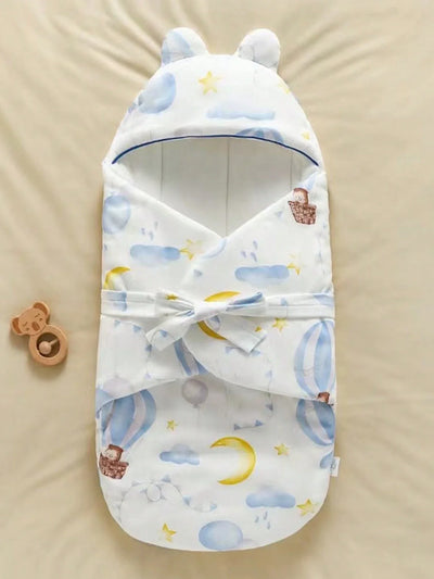 True Haven | Baby Swaddle Sleeping Bag – Breathable Fabric, Snug Fit for Restful Sleep
