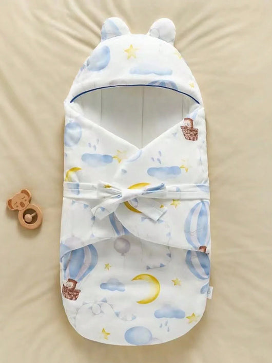 True Haven | Baby Swaddle Sleeping Bag – Breathable Fabric, Snug Fit for Restful Sleep