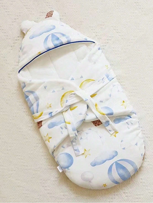 True Haven | Baby Swaddle Sleeping Bag – Breathable Fabric, Snug Fit for Restful Sleep