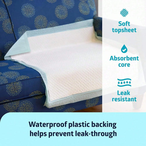 True Haven | Disposable Baby Changing Pads (20-Pack) – Waterproof & Leak-Proof, Ultra-Absorbent & Breathable