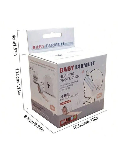 True Haven | Baby Ear Muffs – Reduces Loud Noise, Comfortable Adjustable Fit