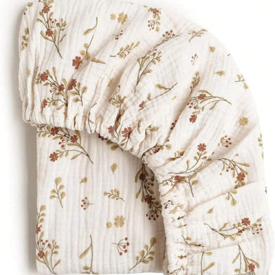 True Haven | 2-Pack Muslin Bassinet Sheets – Soft Breathable Cotton, Fits Bassinets & Moses Baskets