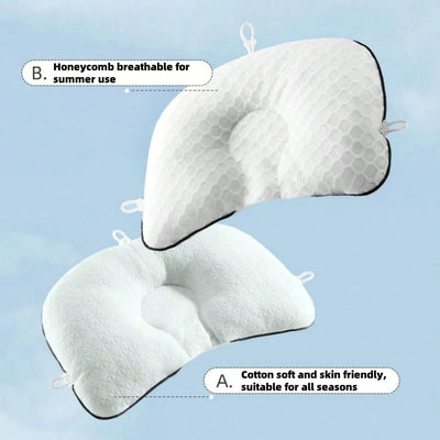True Haven | Baby Head Shaping Pillow – Breathable Materials, Lightweight & Easy to Carry
